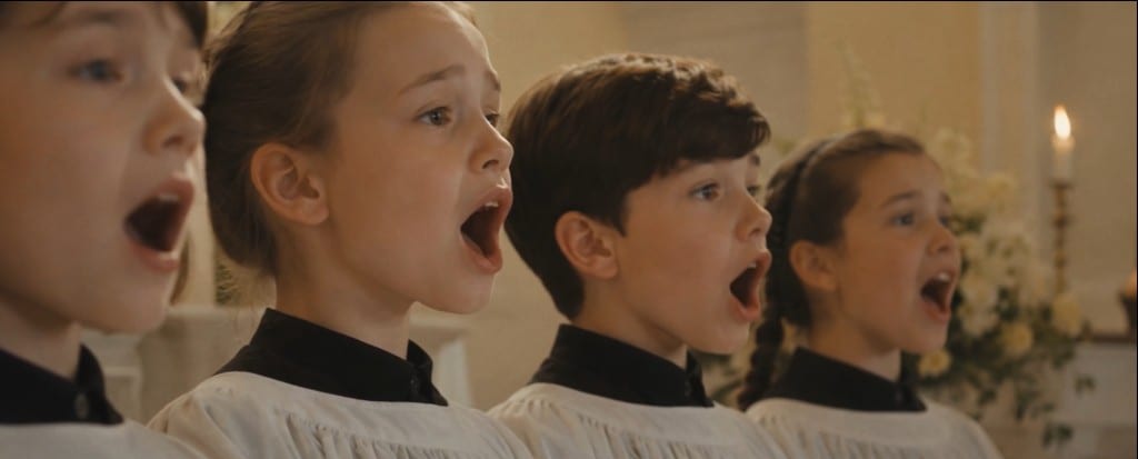 WIZE Can do comedy — children choir singing
